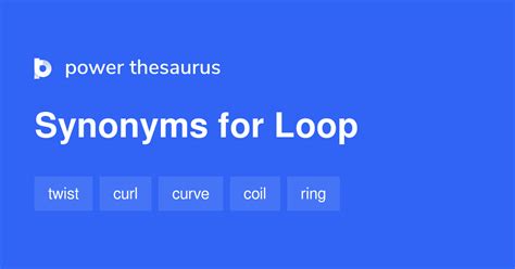 loop in synonym|another word for looped in.